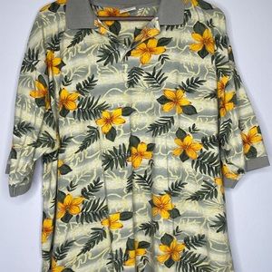 Pineapple Moon Mens Polo Shirt